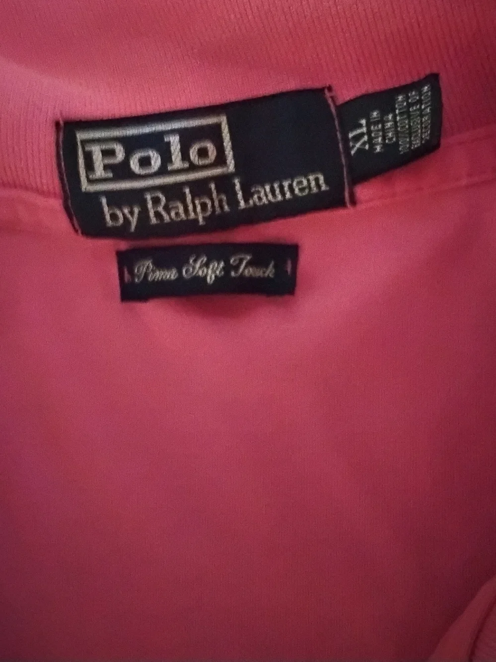 Ralph Lauren Pink Classic Polo Shirt - Embroidered Pony